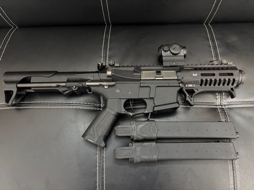 G&G ARP-9［カスタム］電動ガン(予備マガジン／T-1 SIGドットサイト