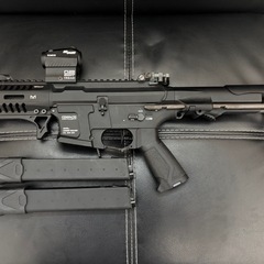 G&G  ARP-9［カスタム］電動ガン(予備マガジン／T-1　SIGドットサイト／ガンケース付き)  お取り引き場所：西淀川区　福駅前か貝塚市の画像