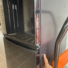 f●■SHARPシャープ・ノンフロン冷凍冷蔵庫137L【SJ-14Y-B】2ドア・ブラックの画像