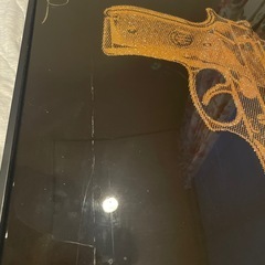 シェーンボーデンサイン入　ピストル　ニューヨークギャラリー　　　