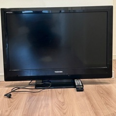 東芝　32型液晶テレビ　動作確認済みの画像