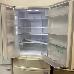 8/12値下げしました！⭐️大容量⭐️2020年製 Panasonic 451L冷蔵庫 NR-FV45S6-W ワンダフルオープン エコナビ 自動製氷 No.6779 KEの画像
