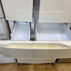 8/12値下げしました！⭐️大容量⭐️2020年製 Panasonic 451L冷蔵庫 NR-FV45S6-W ワンダフルオープン エコナビ 自動製氷 No.6779 KEの画像