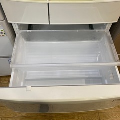 8/12値下げしました！⭐️大容量⭐️2020年製 Panasonic 451L冷蔵庫 NR-FV45S6-W ワンダフルオープン エコナビ 自動製氷 No.6779 KEの画像