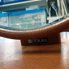 0811-077 OTSUKA 大塚家具　木製　卓上ミラーの画像