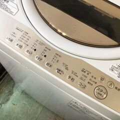 TOSHIBA　６K洗濯機の画像