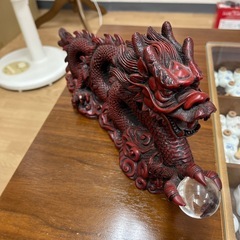 龍の置物の画像