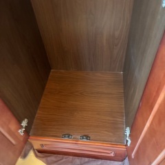 木製クローゼットの画像