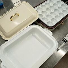 0811-067 IRIS OHYAMA 2way ホットプレート 深型 たこ焼きの画像