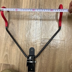 壁掛けバイクハンガー2個セットの画像