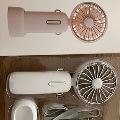 ミニポータブルファンの画像