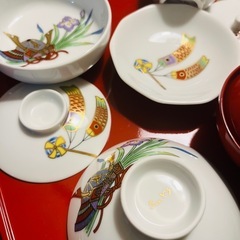 男の子用🎏お祝い食器セットの画像