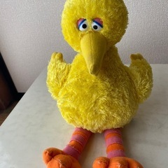 セサミストリート　ビッグバード　ぬいぐるみの画像