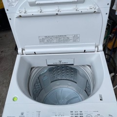 TOSHIBA 東芝 ZABOON 全自動洗濯機 AW-10SD8 2019年製 10kg ウルトラ