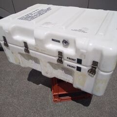 USミリタリーBOX 道具入れ・受取ボックスなどにどうぞ。の画像