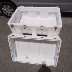 USミリタリーBOX 道具入れ・受取ボックスなどにどうぞ。の画像
