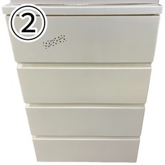 NO.2539【在庫5】収納ケース チェスト プラスチック いろいろ 現状品 家具 中古の画像