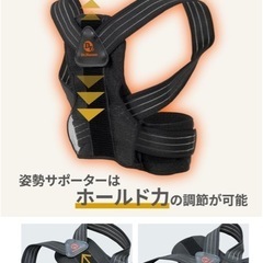 姿勢サポーターの画像