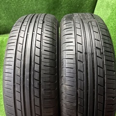 175/65R14 82S 20年製　4本 ヨコハマ　エコス　ES31 溝5.5〜6.0ミリ　キューブ　ヴィッツ　引き取り可能　S50806083の画像