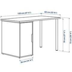 イケア　IKEA デスク【取りに来て搬出を全てお任せできる方限定】の画像