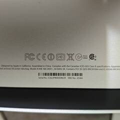 Apple iMac 21.5インチ A1418の画像