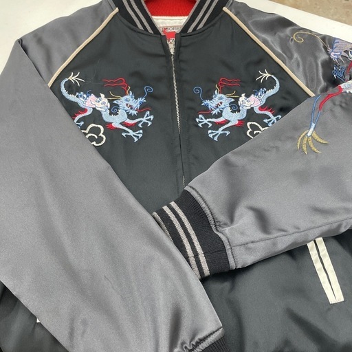 スカジャン  ＯＬL EＢＯ R EＢL A