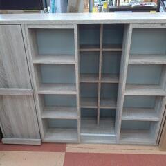 ★限定SALE20%OFF★《尼崎市/リサイクルショップドリーム次屋店》スライド扉本棚 中古品 ☆尼崎市若王寺☆の画像