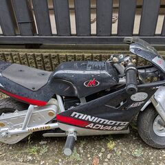 【現状品/ジャンク】 MINIMOTO ADVANS LSY KT8100 TEAM ZERO ミニモト 電動 ポケットバイク ポケバイの画像