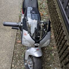 【現状品/ジャンク】 MINIMOTO ADVANS LSY KT8100 TEAM ZERO ミニモト 電動 ポケットバイク ポケバイの画像