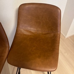 カウンターチェア2脚セットの画像