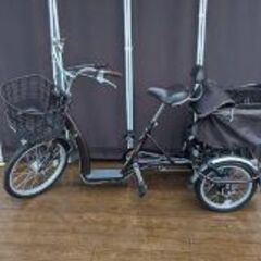 配送無料 シニア向け3輪自転車コゲールの画像
