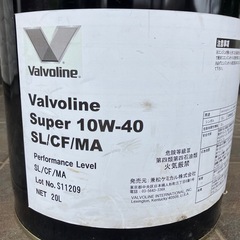 Valvoline (バルボリン) Super SL/CF 10w-40 (スーパー) エンジンオイル 鉱物油の画像