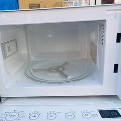 2018年製　山善 シンプル レンジ700w　 YRB-177　の画像