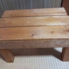 踏み台と腰掛けの画像
