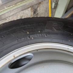 新車外し ★205/85R16 BRIDGESTONE/ブリヂストン 6本 R202 TOPY 16×5.5 5穴 札幌 引取限定の画像