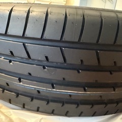 ハリアー 80純正タイヤホイールセット※新車外しの画像