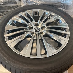 ハリアー 80純正タイヤホイールセット※新車外しの画像