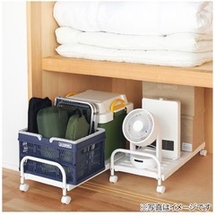 ニトリ　押入れ収納キャリー　の画像