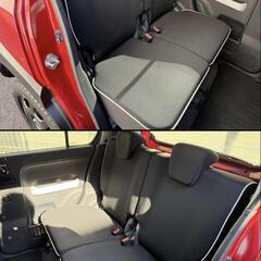 4WD　ハスラー　フレアクロスオーバー　7万キロ　四駆　軽自動車　キャリアの画像