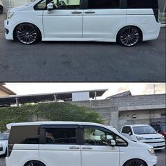 ホイール　車高調　テール　ホンダ　ステップワゴン　スパーダ　Zクールスピリットの画像