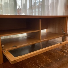 【8月中に処分します！】無印良品　テレビ台の画像