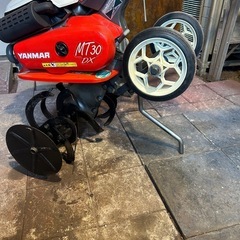 後進付き/2速耕運。中古実働/整備済農機具【ヤンマー耕運機/管理機　MT30DX】移動尾輪付き。引き取り希望🙇‍♂️の画像