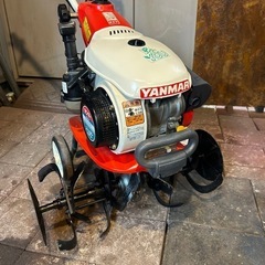 後進付き/2速耕運。中古実働/整備済農機具【ヤンマー耕運機/管理機　MT30DX】移動尾輪付き。引き取り希望🙇‍♂️の画像