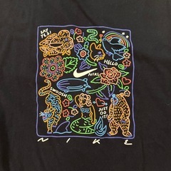 【NIKE】ナイキ ロンT 長袖 T Mサイズ 黒 お洒落 カッコイイの画像