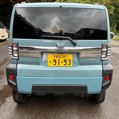 【ダイハツ タフト】／4WD Gターボ／スタイリッシュSUV系デザイン／必現車確認／車検令和9年7月の画像