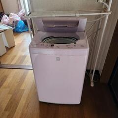 話し中 AQUA 洗濯機 2018年式