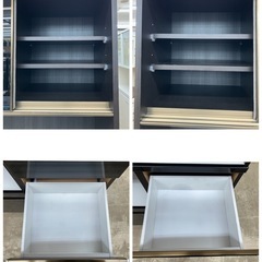大川家具 レンジボードNo.2441● ※現金、クレジット、スマホ決済対応の画像