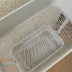 バスケットトローリー スリム キッチンワゴンの画像