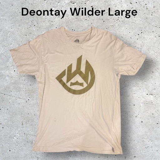 USA製 Deontay Wilder デオンテーワイルダーTシャツ 黒 L