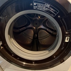 HITACHI2019年式ドラム式洗濯機の画像